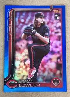 Topps Series 1 レット・ロウダー選手ブルーレインボウ 150シリ