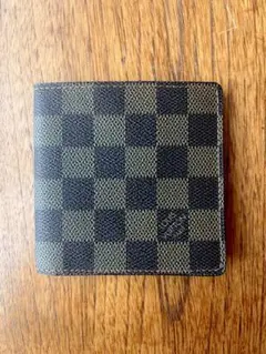 Louis Vuitton ダミエ 二つ折り財布 made in spain