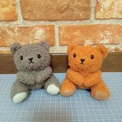 かわいいかわいいぬいぐるみBIGシリーズ　クマ　ガチャガチャのサムネイル