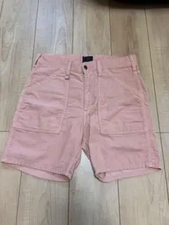 Lee × nano universe コーデュロイショートパンツ ピンク S