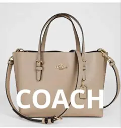 ★値下げCOACHモリートート25 2wayハンド ショルダーバッグC4084のサムネイル