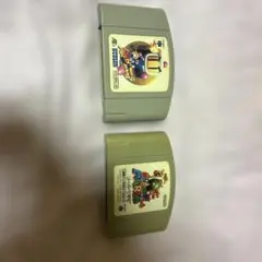 NANTENDO64ソフトボンバーマンスーパーマリオ