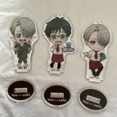 ユーリ!!! on ICE コラボカフェ　アクスタ