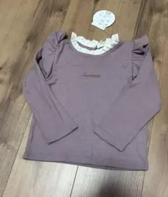 新品　100サイズ　トップス　フリル