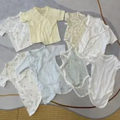 【ユニクロ】ベビー肌着8点セット 新生児期