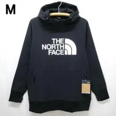 ザ ノースフェイス テクノ プルオーバー フーディ パーカー M 黒白