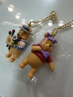 くまのプーさん コスチュームフィギュア マスコット 2種セット