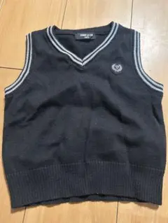 COMME CA ISM Vネックベスト 100