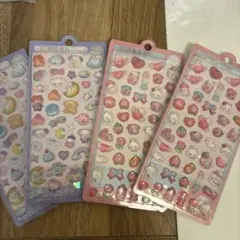 ボンボンドロップシール　4枚セット