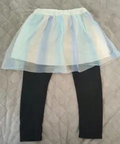チュールスカート付レギンス 120