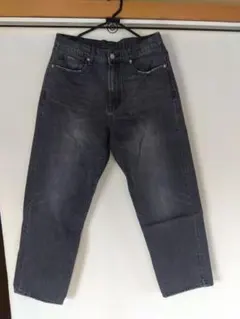 BAYFLOW　ワイドストレートブラックデニム　サイズ3