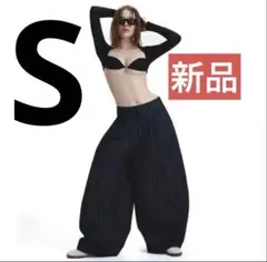 ストライプワイドパンツ ワイドパンツ