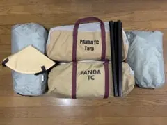 山ちゃん様専用　パンダTC、タープ他7点セット