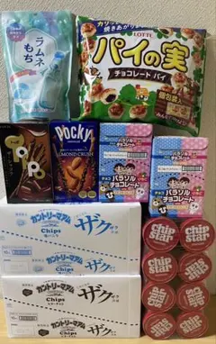 カントリーマアムチップス、チップスター、パラソルチョコレートなどお菓子まとめ売り