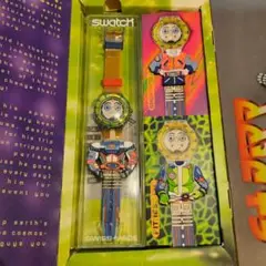 swatch SCUBA200 stripp 着せ替え　未使用　長期保管 難あり