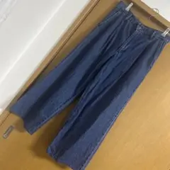 ドレープ ワイドパンツ
