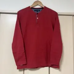 トミーヒルフィガー　TOMMY HILFIGER ヘンリーネックロンTのサムネイル