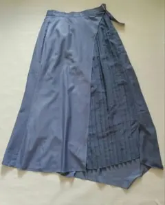 pageboy ロングスカート アシンメトリー ドッキング プリーツ マキシ丈