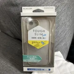 ELECOM Tough Slim Mite iPhone15ケース クリア