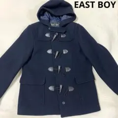 EAST BOY/ダッフルコート/フード/ネイビー/9