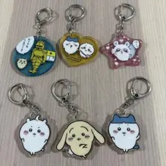 ちいかわアクリルキーホルダー5（6種セット）ガチャガチャ
