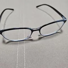 PCメガネ zoff ブラックプラスチックフレーム