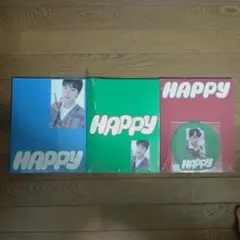 BTS JIN アルバム HAPPY 3形態セット 新品未開封　生写真など付き