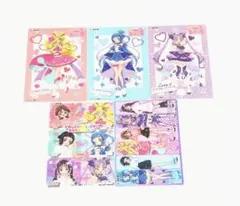 キミとアイドルプリキュア キラキラクリアカードガム 5枚セット