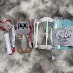 《銀テープ付き》Hey! Say! JUMP ペンライト4個セット まとめ売り