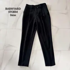 NO.1-149 BARNYARDSTORM 0サイズ　黒　テーパードパンツのサムネイル