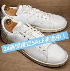 【美品】アディダス STAN SMITH 27.5cm レザー スニーカー 白