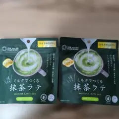 つぼ市製茶本舗 ミルクでつくる抹茶ラテ 80g 2袋セットのサムネイル