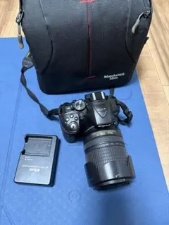 Nikon D5300 赤 シグマ18-300レンズ付 - メルカリ