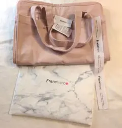 Francfranc ロゴトートM ピンク【新品・未使用】のサムネイル