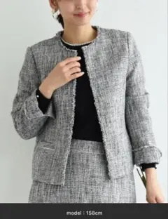 ツイードジャケット フォーマル　卒業式　卒園式　入学式　入園式