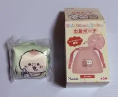 ちいかわベビー　巾着ポーチ　くりまんじゅう