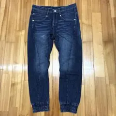 adidas アディダス ジーンズ ジョガーパンツ W32 L32 - メルカリ