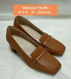 ORiental TRaffic ビットローファー 跳べるパンプス ブラウンのサムネイル
