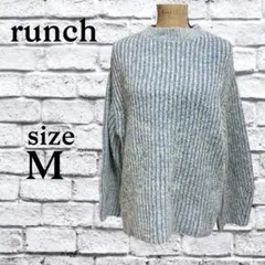 P14 hunch 【M】 セーター ローゲージニット プルオーバー ウール混