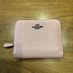 COACH 二つ折り財布 ピンクのサムネイル