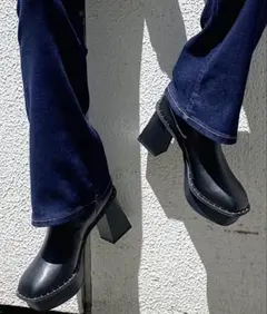 【PAGEBOY】ヘビーソールサイドゴアブーツ