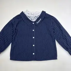 pinkhunt ストライプ 長袖シャツ XXS 120