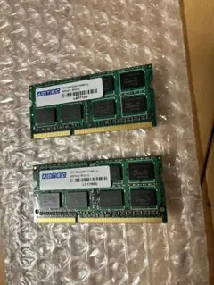 8GB ノートPCメモリ PC3-10600 4GB x2枚