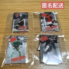 浦和レッズ　アクリルスタンド　安部裕葵　チアゴサンタナ　牲川歩見　早川隼平
