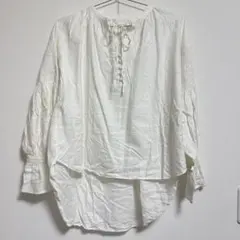 ホワイト 長袖 シャツのサムネイル