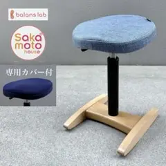 本日お値下げ　Rybo社　バランスチェアー　EASY カバー付き 旧リボ社製 バランスチェアイージー専用 フレーム（木製ピン6本