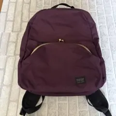 美品】PORTER GIRL ポーターガール リュック 紫×ピンク ナイロン