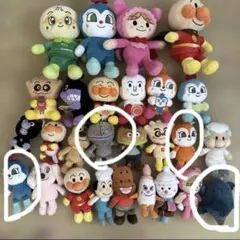 アンパンマン ぷりちぃビーンズ ぬいぐるみ セット