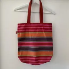 ARTIGA ストライプ トートバッグ　赤　レッド　フランス