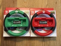 【純正品】任天堂Switch マリオカート ジョイコン ハンドル2個セット